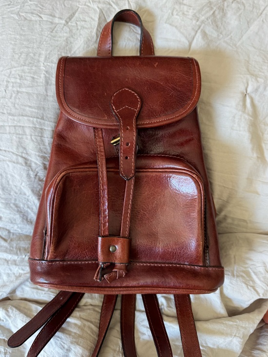 cognac mini backpack Plus Diaper Bag Little Buffalo Creek Co Meet our Italian Leather Mini Convertible Backpack Aren Drawstring Backpack in Visetos
